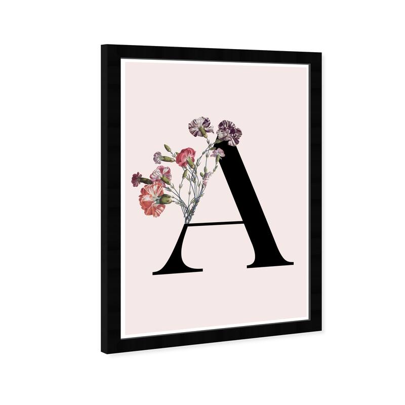 Wynwood Studio Prints Floral and Botanical Botanical A Pink and Pastel Pink Modern & Contemporary Wall Art Canvas Print