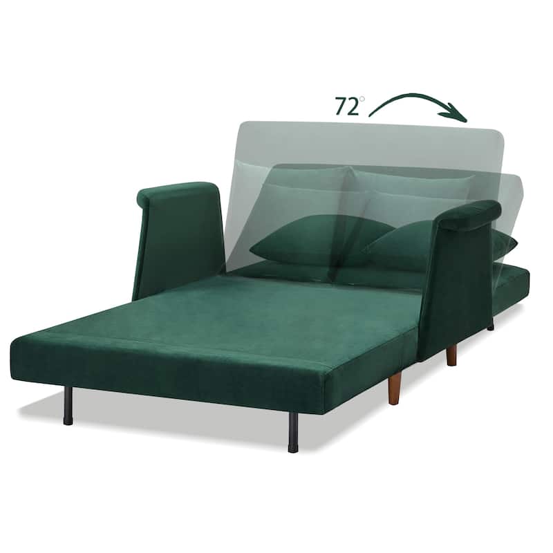 Artdeco Home - Boston & Cypress Convertible Futon Chair