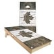 preview thumbnail 9 of 7, Canada Flag Rustic Outdoor Cornhole Board Set Backyard 2x4 - Include Carrying Case