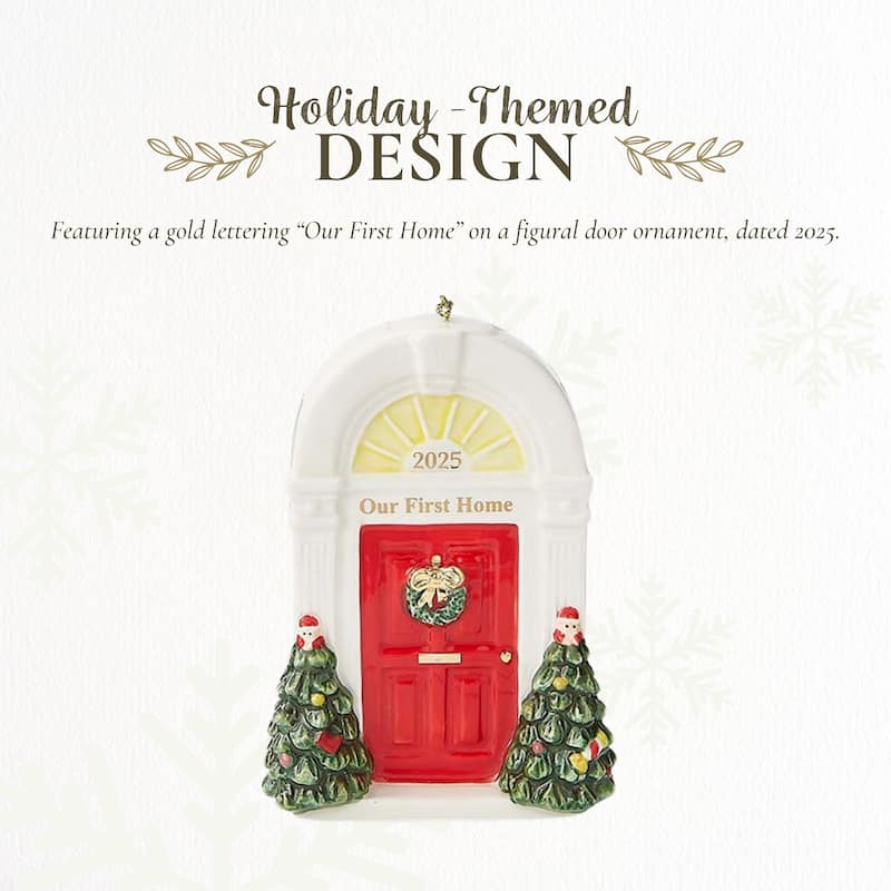 Spode First Home Door Ornament 2025
