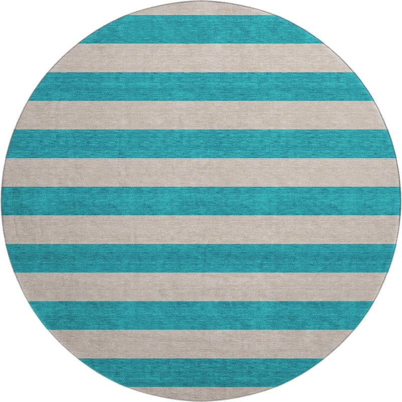 Premium Washable Super Soft Cabana Stripe Mayfield Rug