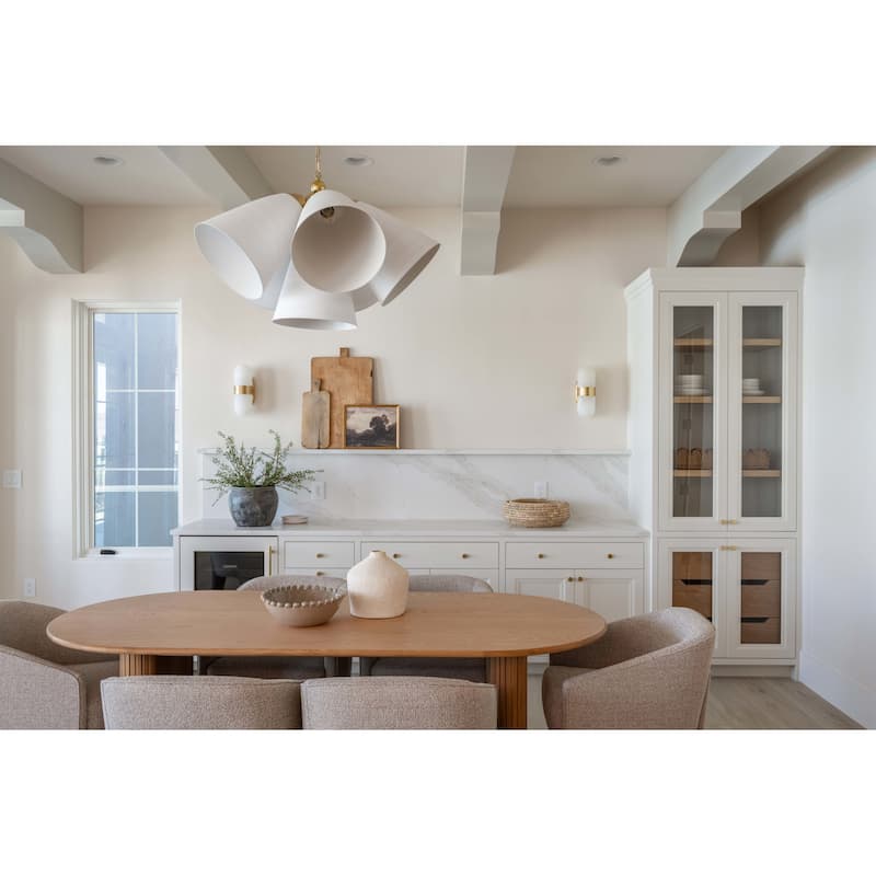 Hudson Valley Lighting BKO1502 Bronson 6 Light 38" Wide Chandelier