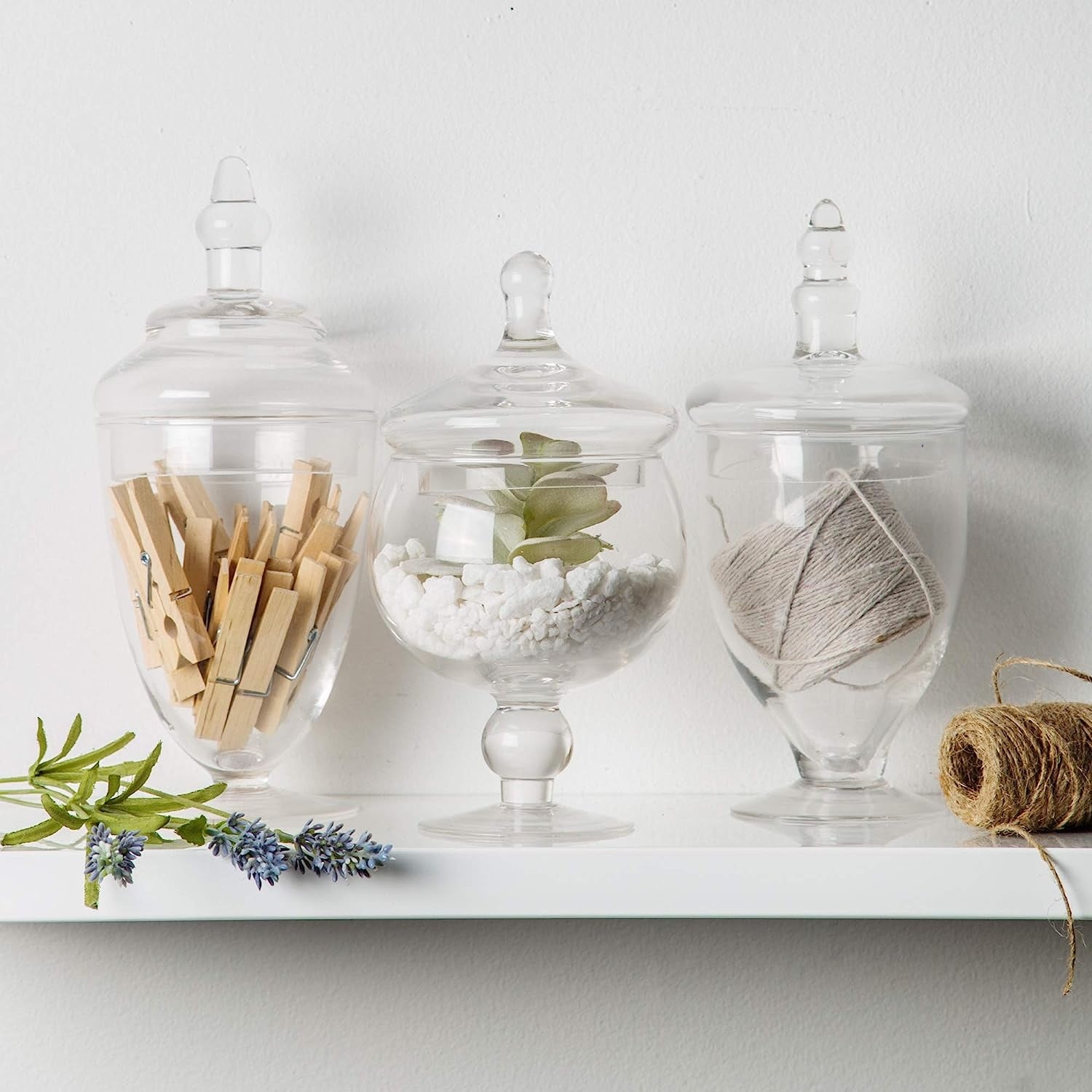 https://ak1.ostkcdn.com/images/products/is/images/direct/2e52f233a9db1a2073058461c2bbad61caa979a6/Palais-Glassware-Clear-Glass-Apothecary-Jars---Set-of-3---Wedding-Candy-Buffet-Containers.jpg