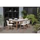 Option White Table & White Wood Sidechairs
