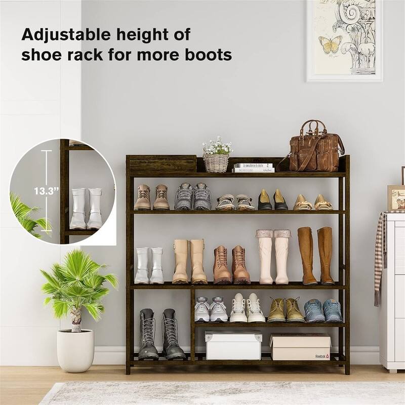 Shoe Rack - 39.7"D x 11.6"W x 39.3"H