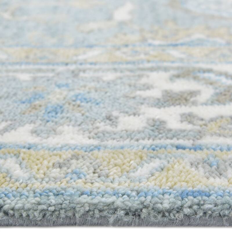 Overton Handmade Traditional Floral Area Rug