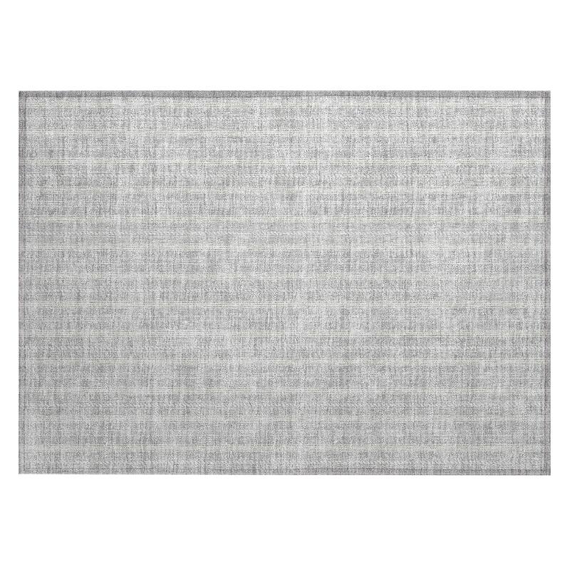 Machine Washable Indoor/ Outdoor Chantille Stripe Twist Rug