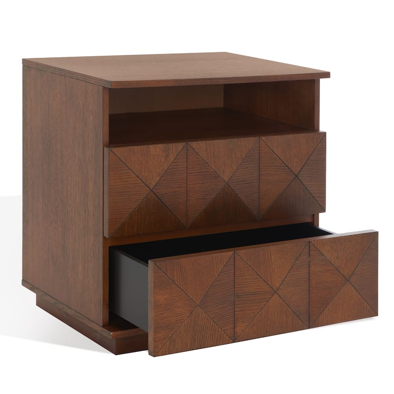 SAFAVIEH Couture Dzidra 2-Drawer Nightstand