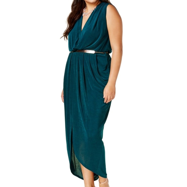 city chic green dress