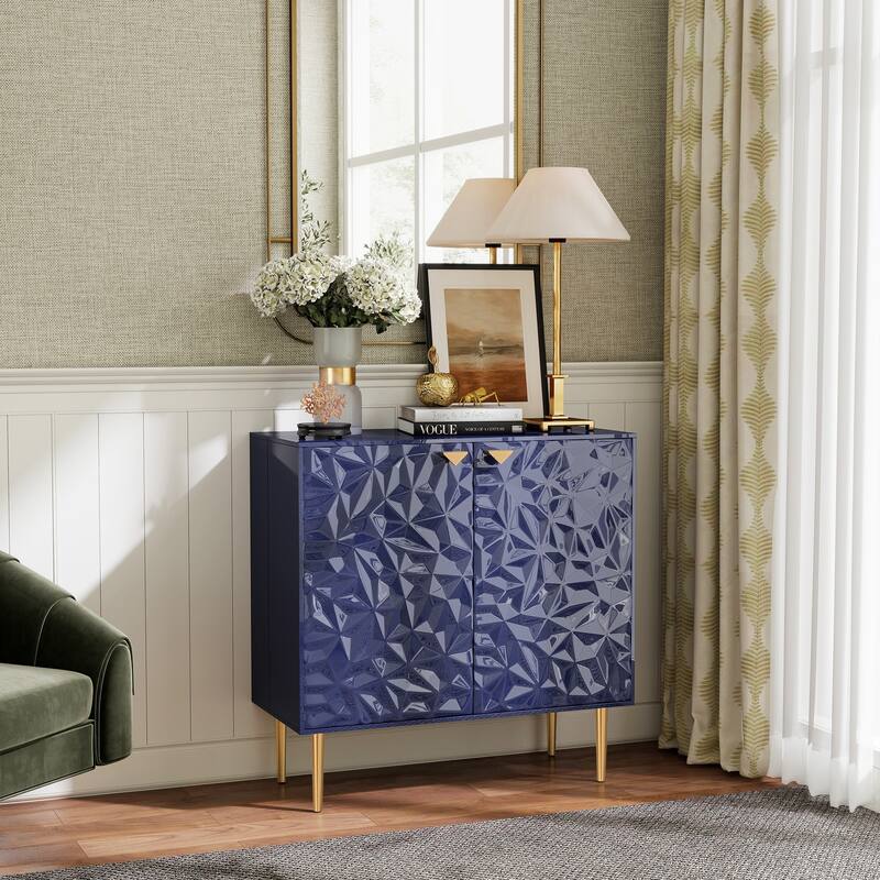 Clihome 2 Door Locker Storage Accent Cabinet