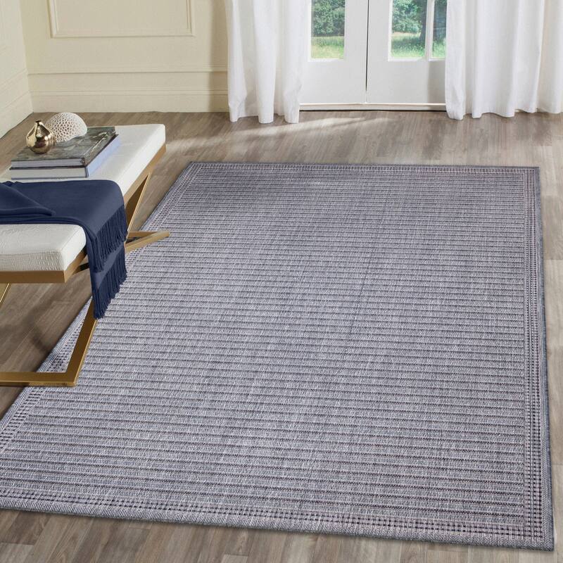 Liora Manne Malibu Simple Border Indoor/Outdoor Rug