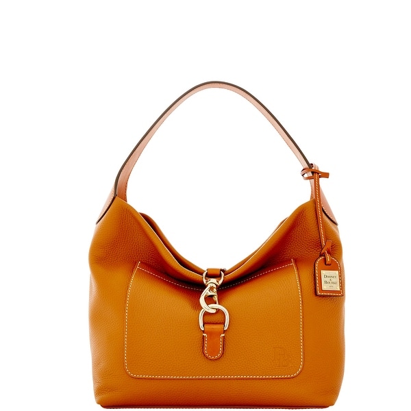 Dooney & Bourke Pebble Grain Annalisa Lock Sac (Introduced by Dooney & Bourke at $278 in Dec 2015) - Caramel