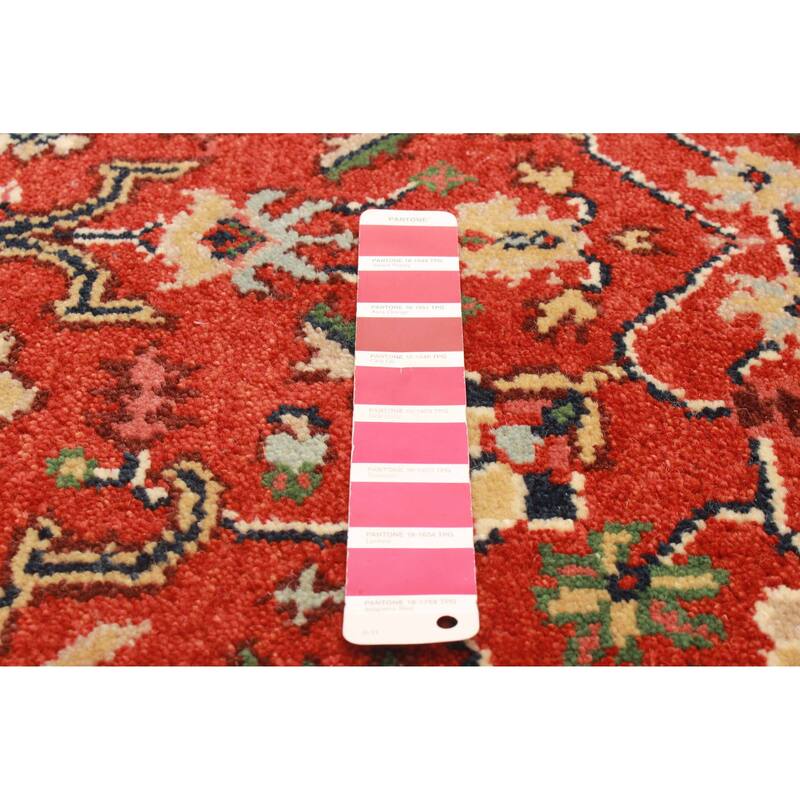 ECARPETGALLERY Hand-knotted Serapi Heritage Red Wool Rug - 2'7 x 5'10