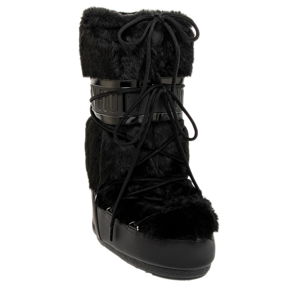 Moon Boot Icon Faux Fur Boots