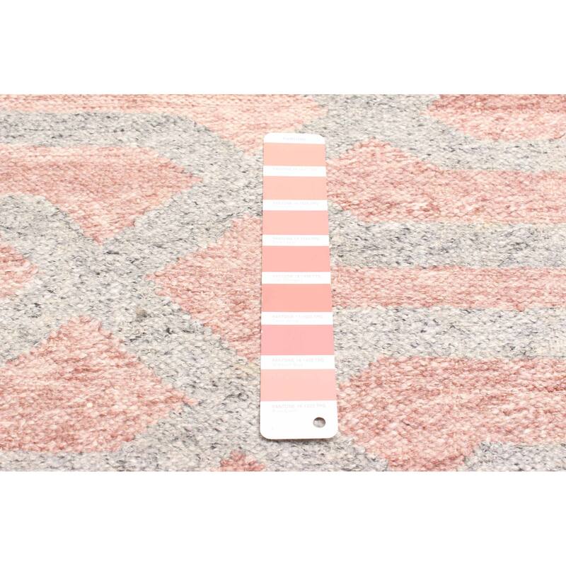 ECARPETGALLERY Flat-Weave Ankara FW Copper Wool Kilim - 4'8 x 7'11