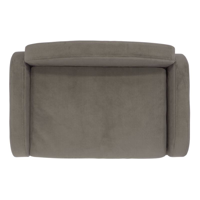 Paws & Purrs Modern Pet Sofa Bed Low-Back Lounger for Dogs & Cats – Removable Washable Mattress Cover