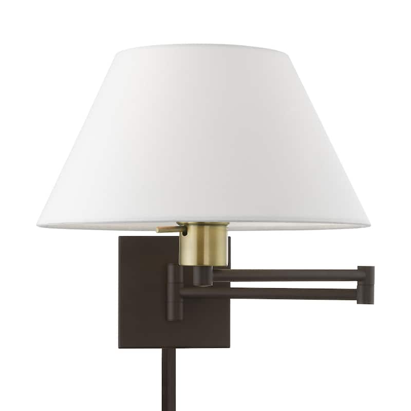 Livex Lighting Single Light 12" Tall Wall Sconce
