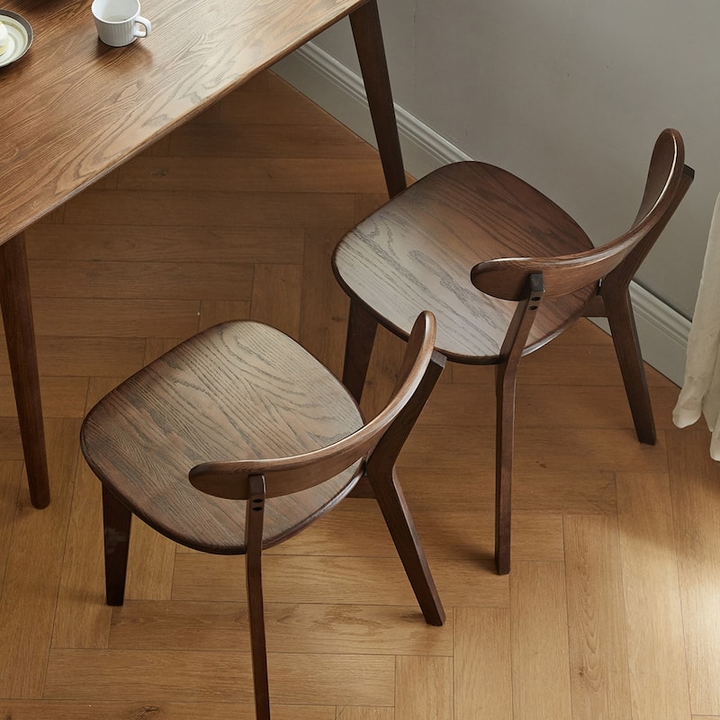 2PCS Solid Wood Dining Chair