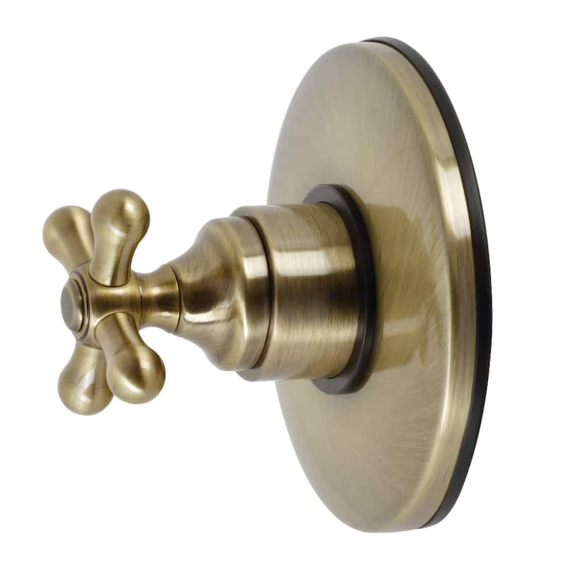 Kingston Brass Vintage Single Handle Volume Control Valve Trim - Antique Brass