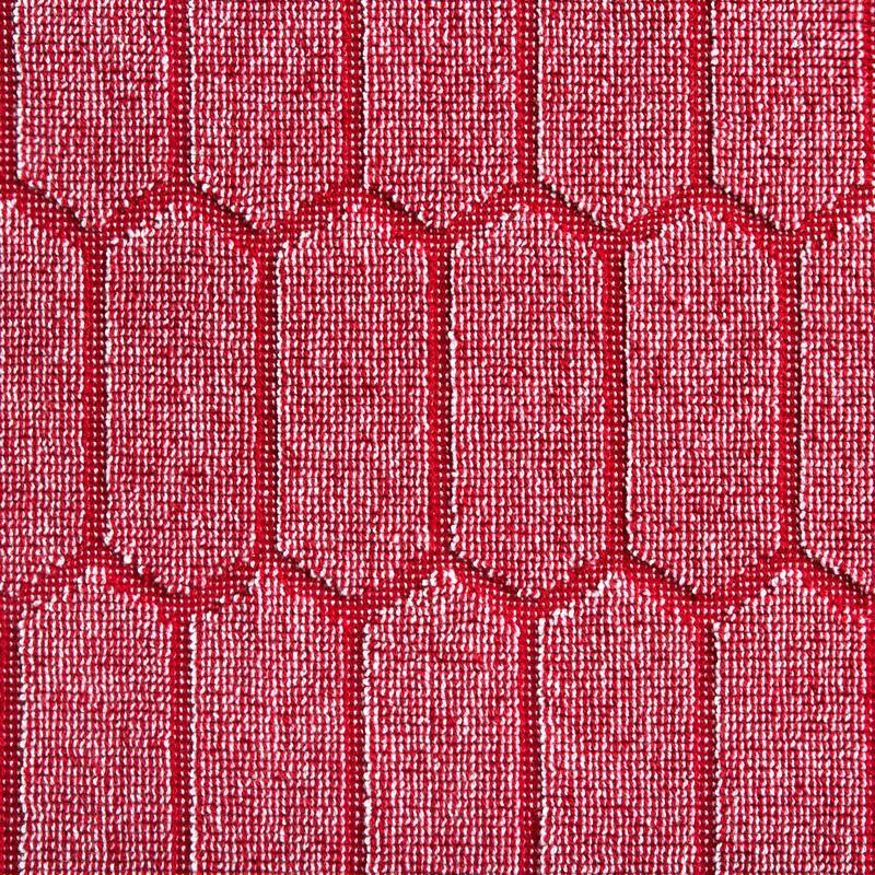 MARTHA STEWART Honeycomb Chambray Textured Kitchen Towel 4-Pack Set