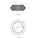 preview thumbnail 7 of 6, C Cattleya 2-Light Natural Rattan Flush Mount Ceiling Light - 16 in.