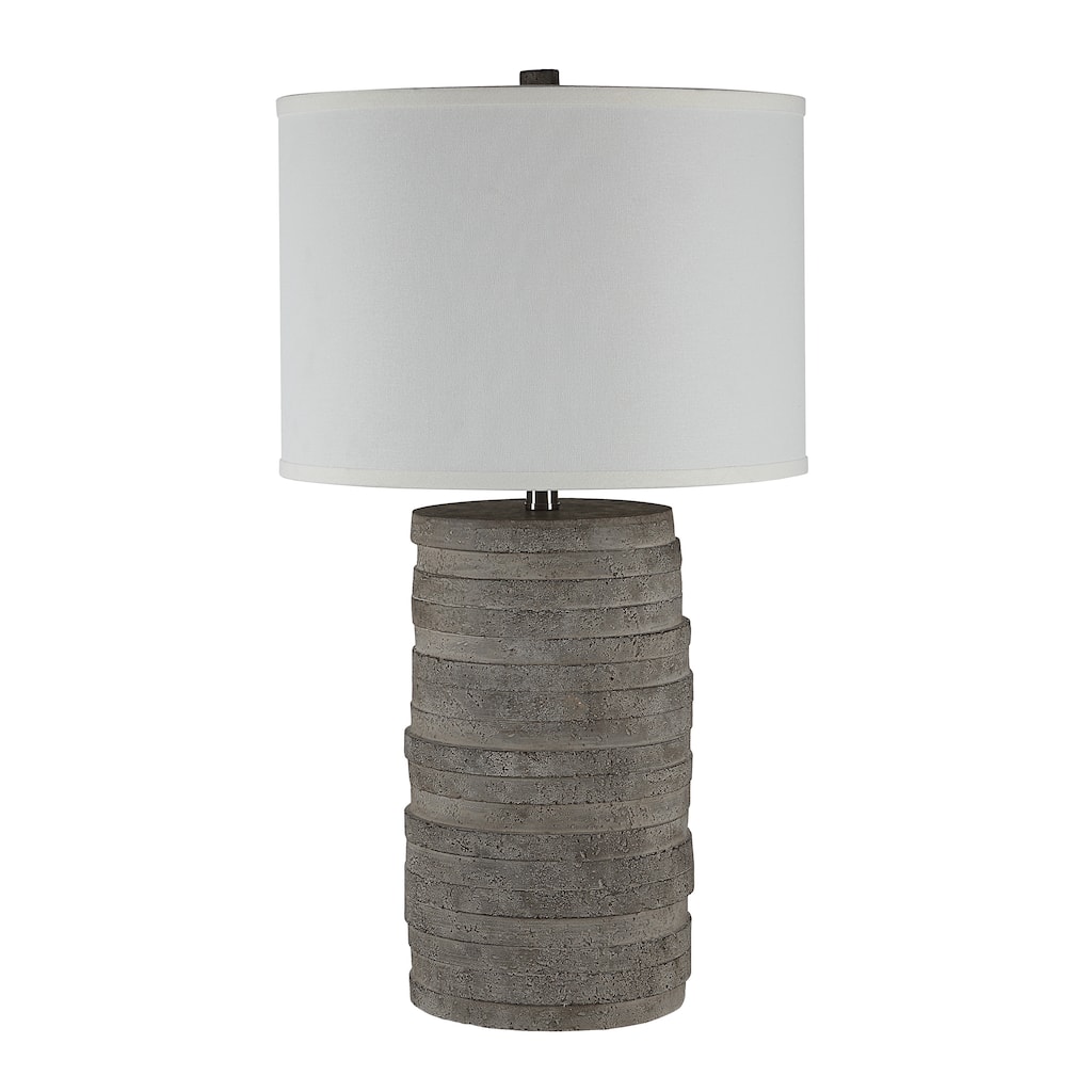 Everren Whalen 28.0" Height Table Lamps, Warm Charcoal Grey
