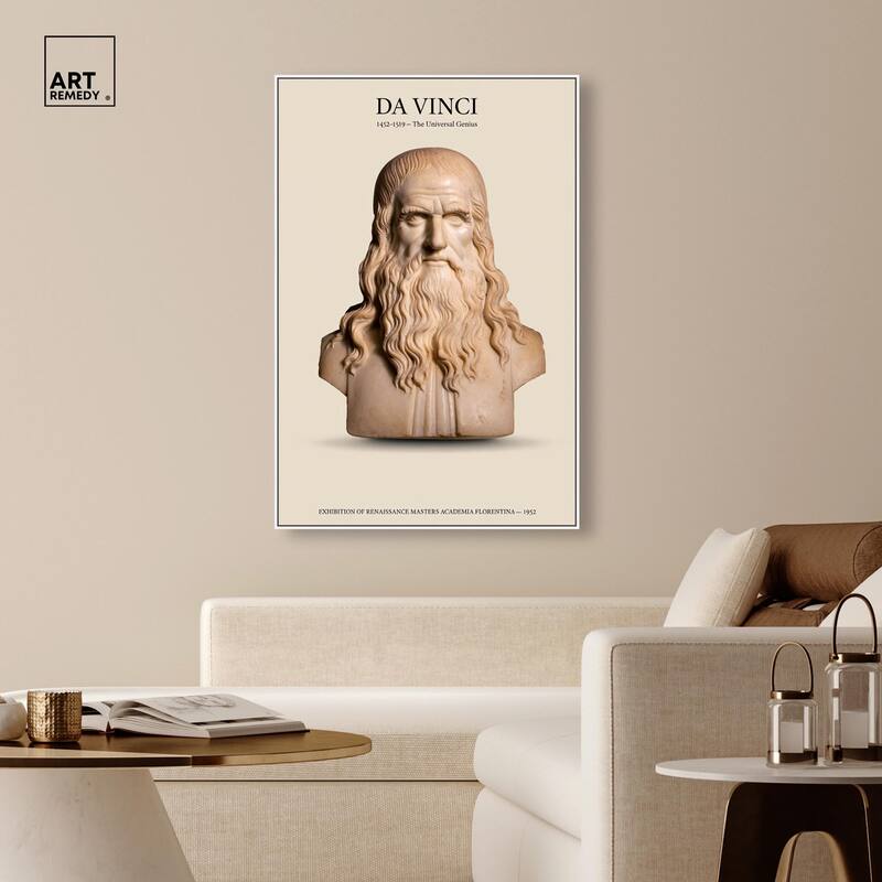 Universal Genius Canvas by Art Remedy