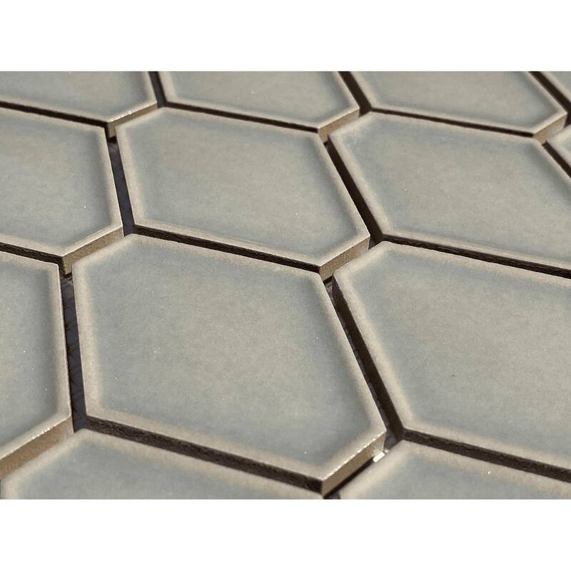 Century Clipped Diamond Porcelain Mosaic Tile