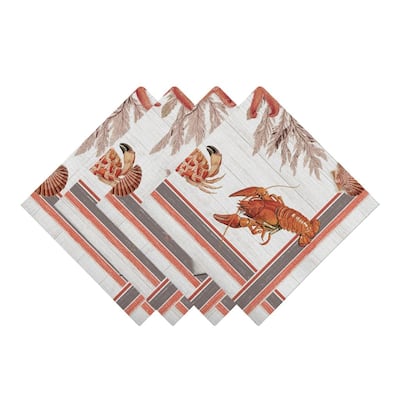 Seafood Shack Napkin Set - 20" x 20"