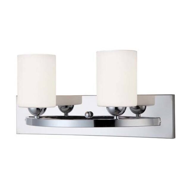 Canarm Hampton 2 Light 18" Wide Bathroom Vanity Light - Chrome