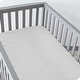 preview thumbnail 12 of 58, Bare Home Solid Ultra-Soft Crib Fitted Sheet