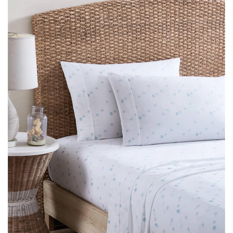 Tommy Bahama Cotton Printed Sheet Sets and Pillowcase Pairs