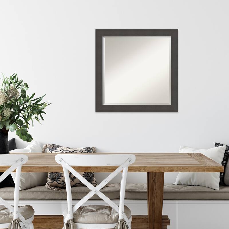 Blaine Narrow Beveled Framed Wall Mirror