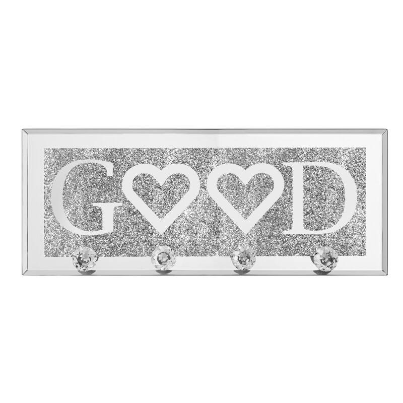 Mirrored Key Holder for Wall Decorative