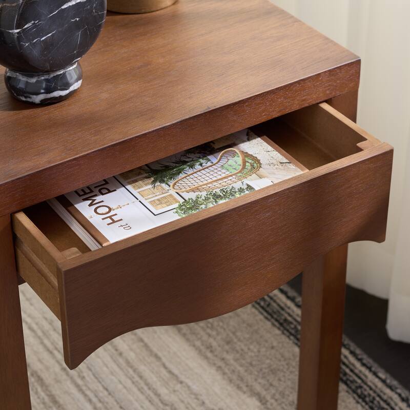 SAFAVIEH Home Kannie 1-Drawer Accent Table - 18"W x 16"D x 24"H