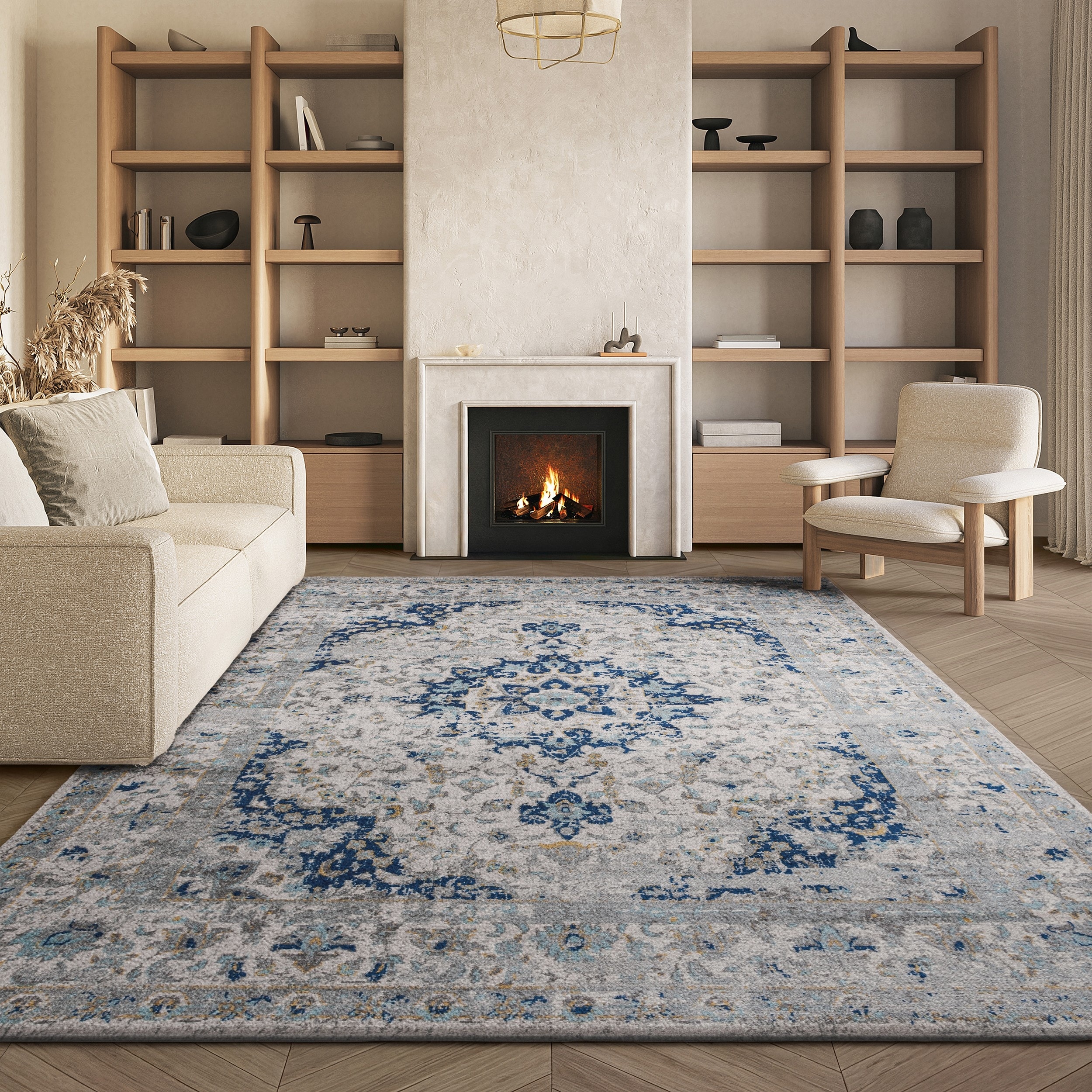 SAFAVIEH Madison Jolene Vintage Boho Oriental Rug