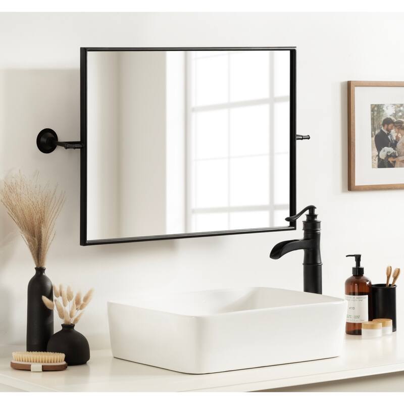 Kate and Laurel Darbridge Rectangle Pivot Mirror