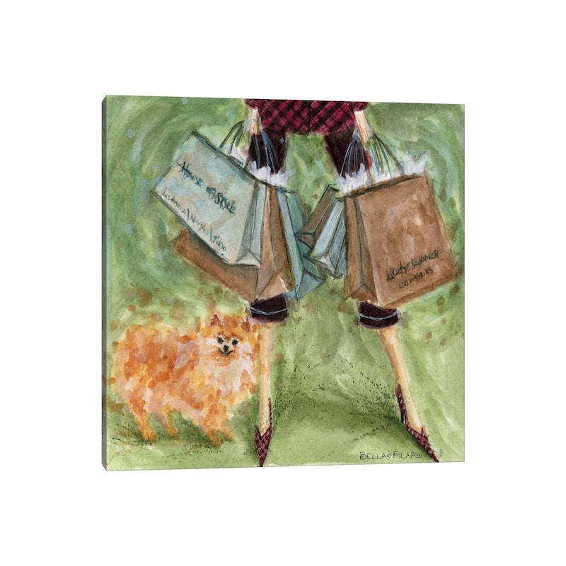 iCanvas "Pomeranian " by Bella Pilar Canvas Print