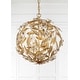 preview thumbnail 8 of 9, Crystorama Lighting Group MSL-314 Marselle 4 Light 17" Wide Crystal