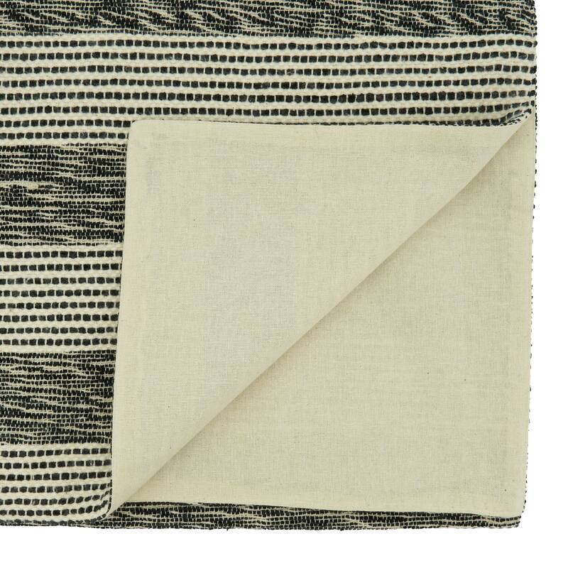 Table Runner With Striped Design - 16"x72"
