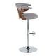 preview thumbnail 48 of 141, Carson Carrington Viby Adjustable Bar Stool with Rounded T Footrest (Set of 2)