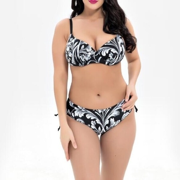 padded push up bikini set