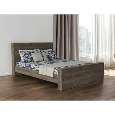 Full Dark Brown Bed