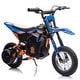 preview thumbnail 1 of 5, 24V 7Ah Electric Motocross Bike, 13.6mph - Blue Blue