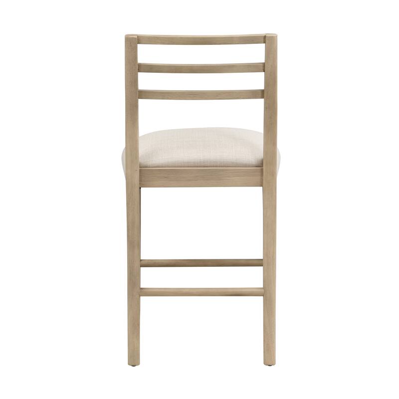 Counter Stool With Ladder Back (Set of 2)