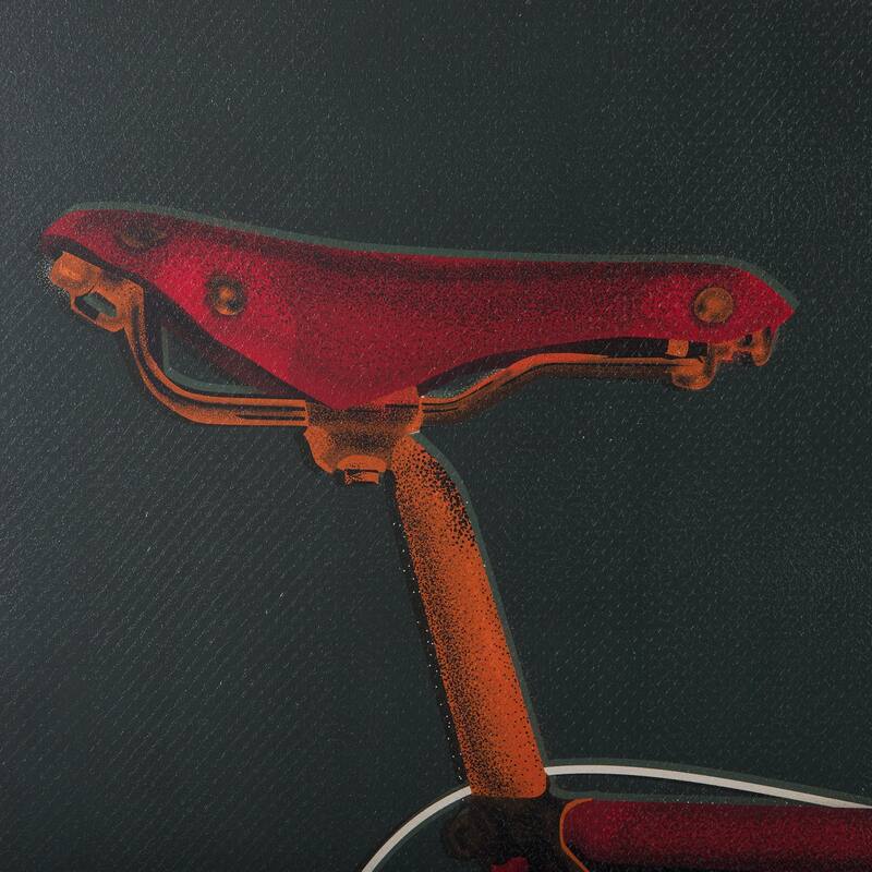 Bike Saddle I (30 x 30) Canvas Art Print