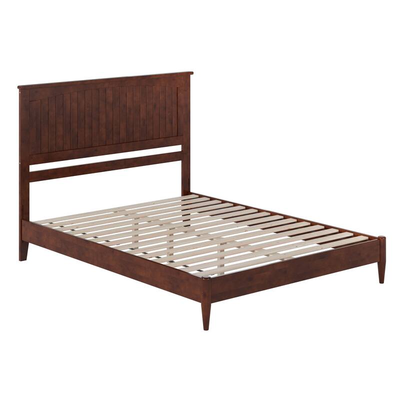 Naples Solid Wood Low Profile Platform Bed