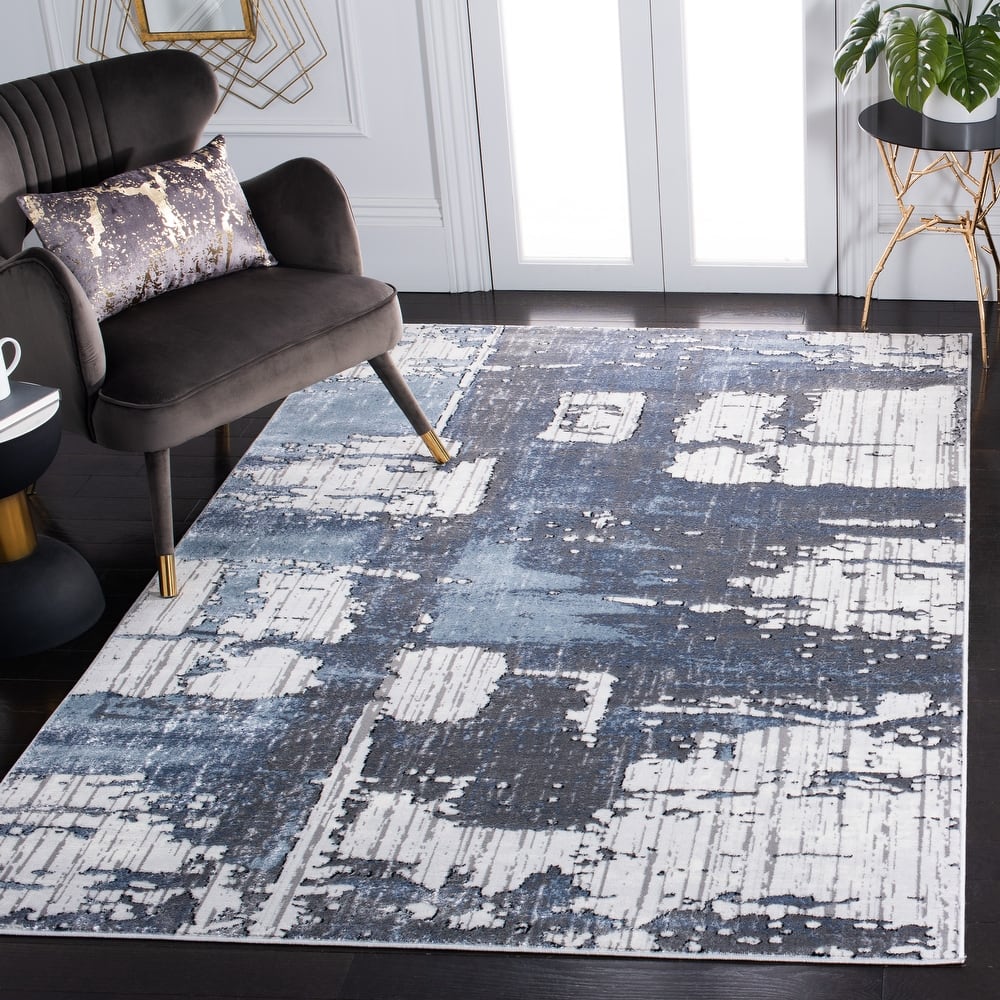 SAFAVIEH Lagoon Artimiza Modern Abstract Rug