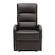 Option Brown Faux Leather