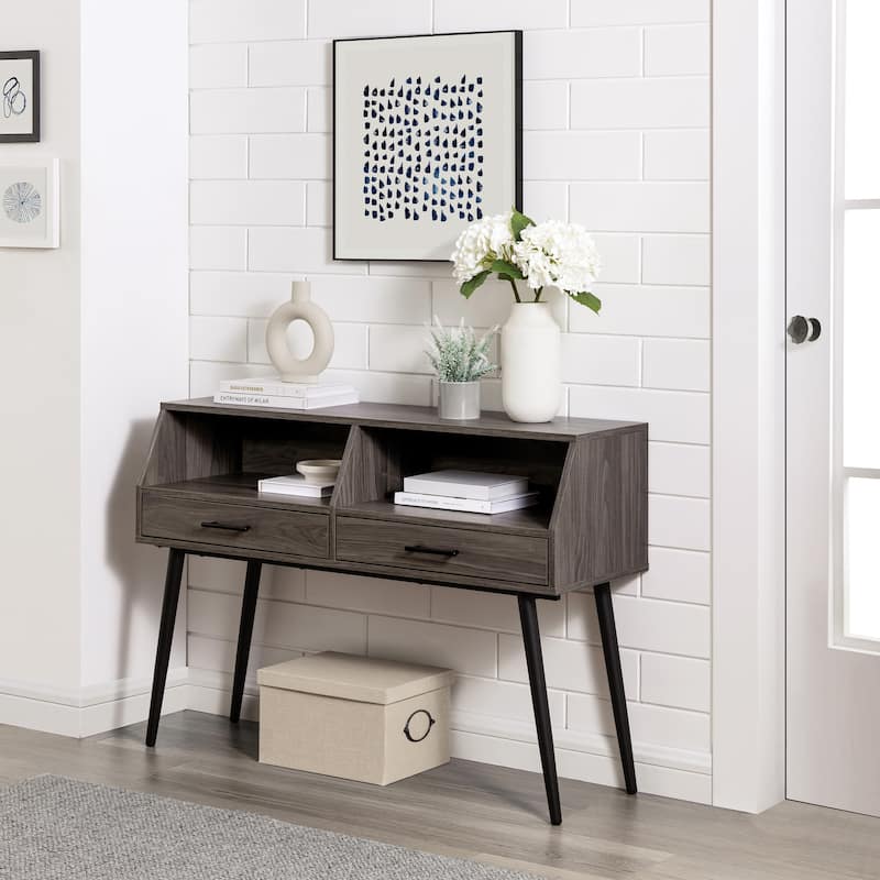 Middlebrook Designs Angled Modern Contemporary Entry Table